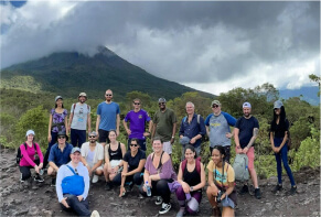 GoSkills team in costa rica