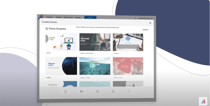 Absorb LMS dashboard