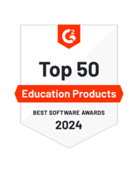 G2 Top 50 Education Products 2024