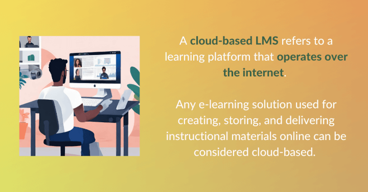 cloud based lms defnition