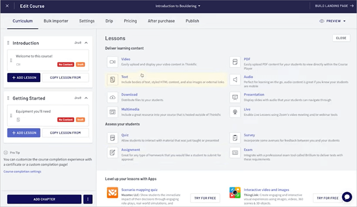 affordable-lms-thinkific-ui